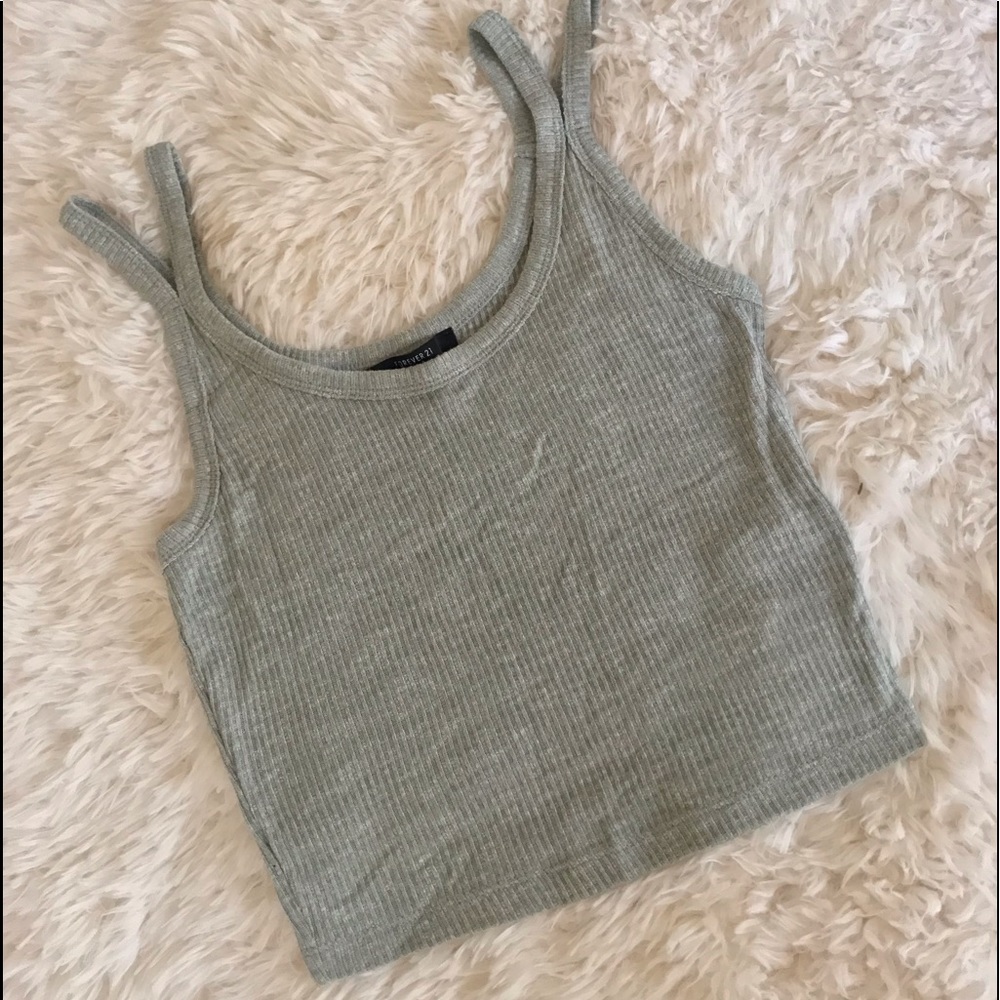 Robbed crop top